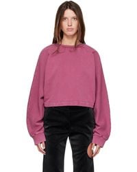 Off-White c/o Virgil Abloh - Off Stamp Balloon Crew Sweatshirt - Lyst