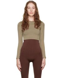 Prism - Taupe Evoke Top - Lyst
