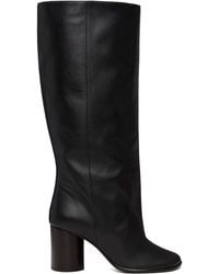 Lemaire - Crease Sleeve Tall Boots - Lyst