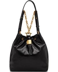 Balmain - Pulse Calfskin Leather Backpack - Lyst