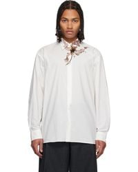 Dries Van Noten - Loose Cotton Shirt - Lyst
