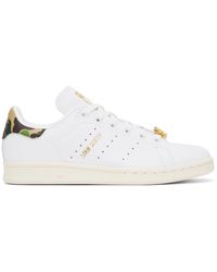 A Bathing Ape - White Adidas Originals Edition Sneakers - Lyst