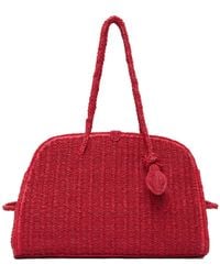 Jacquemus - 'The Raffia Turismo' Bag - Lyst