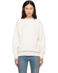 Givenchy - Off- Embroide Sweatshirt - Lyst