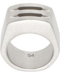 Rick Owens - Bague À Découpes - Lyst