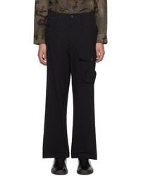 Uma Wang - Black Paxton Cargo Pants - Lyst