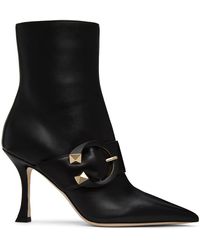 Jimmy Choo - Magik 90 Leather Ankle Boots - Lyst