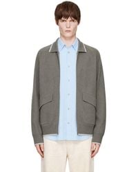 Maison Kitsuné - 'Maison Kitsune Paris' Flap Pocket Jacket - Lyst