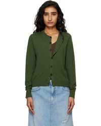 Acne Studios - Fitted Yak Wool Cardigan - Lyst
