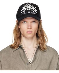Amiri - Bones Stacked Trucker Cap - Lyst