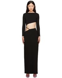 Gcds - Black Bling Maxi Dress - Lyst