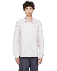 A.P.C. - New Greg Shirt - Lyst