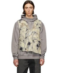 Diesel Red Tag Beige A-cold-wall* Edition Stained Utility Vest - Natural