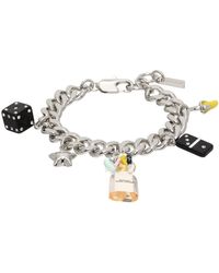 Marc Jacobs - Bracelet argenté à breloque de parfum perfect - Lyst