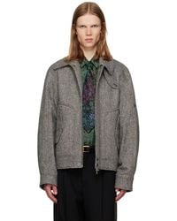 Dries Van Noten - Wool Jacket - Lyst