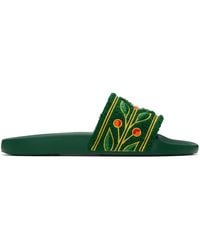 CASABLANCA - Laurel Terry Slides - Lyst
