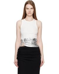 Rabanne - Piercing Tank Top - Lyst