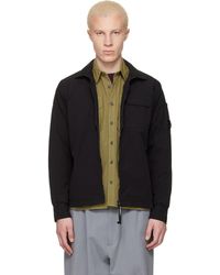C.P. Company - Organic Gabardine Zipped Lens Overshirt - Lyst