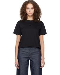 A.P.C. - Boxy Micro Logo T-Shirt - Lyst