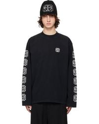 Vetements - Biker Cross Sleeves Longsleeve T-Shirt - Lyst