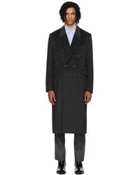 Lardini - Virgin Wool & Alpaca Coat - Lyst