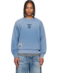 Aape By A Bathing Ape - Moonface Crew Neck Sweatshirt - Lyst