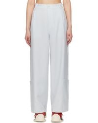 Y-3 - Sport Uniform Wide-Leg Trousers - Lyst