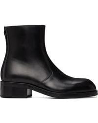 Lemaire - Zipped Ankle Boots - Lyst
