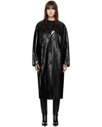 Stand Studio - Haylo Faux-leather Coat - Lyst