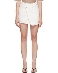 Ksubi - Off- Rap Denim Skirt - Lyst