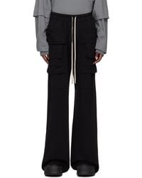Rick Owens - Porterville Creatch Wide Drawstring Cargo Pants - Lyst