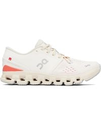 On Shoes - オフホワイト＆オレンジ Cloud X 4 スニーカー - Lyst
