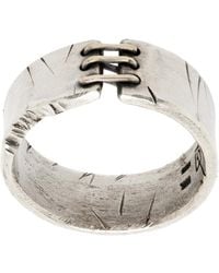 Title Of Work - Triple Suture Ring - Lyst