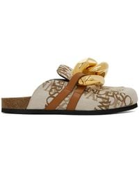 JW Anderson - オフホワイト チェーン ミュール - Lyst