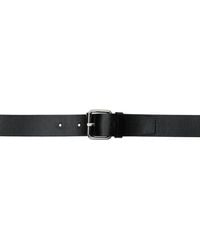 032c - Double Buckle Leather Belt - Lyst
