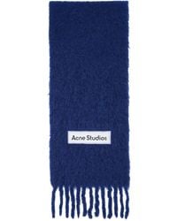 Acne Studios - Wool Fringe Scarf - Lyst