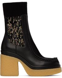 Chloé - Black Jamie Sock Boots - Lyst