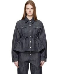 Cecilie Bahnsen - Cbcandida Denim Jacket - Lyst
