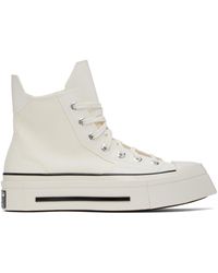 Converse - Off- Chuck 70 De Luxe Squared High Top Sneakers - Lyst
