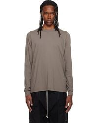 Rick Owens - Tower Short Crewneck Ls T-Shirt - Lyst