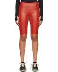 MM6 by Maison Margiela - Elastic Waist Shorts - Lyst