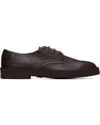 Common Projects - Leather Rubber Sole Derbys - Lyst
