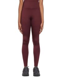 Wolford - Burgundy 'the Workout' Sport leggings - Lyst
