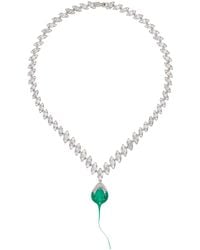 OTTOLINGER - Diamond Dip Necklace - Lyst