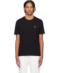 HUGO - Logo-Print Cotton Jersey T-Shirt - Lyst