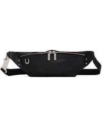 Rick Owens - ブラック Porterville Geo バムバッグ ポーチ - Lyst