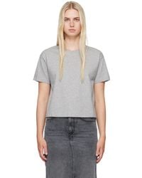 A.P.C. - Boxy Printed Micro Logo T-shirt - Lyst