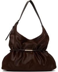Balmain - Sphynx Medium Pony-Effect Leather Bag - Lyst