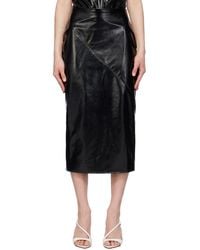 GAUGE81 - Kuana Faux-Leather Midi Skirt - Lyst