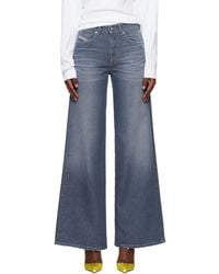 DIESEL - 1978 D-Akemi Flare Jeans - Lyst